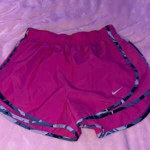 Nike Women's Fuchsia Athletic Shorts